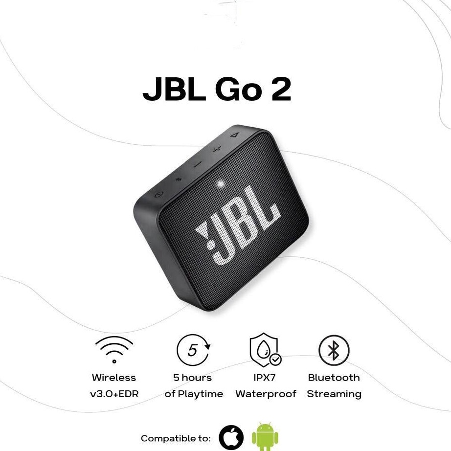 ✹Ready Stock➝ 6LVZC (TERMURAH CUCI GUDANG) Speaker JBL GO 2 BLUETOOTH WIRELESS P74 Laris