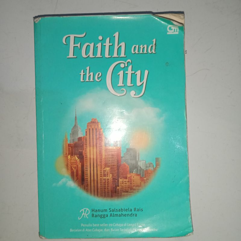 Preloved Buku Novel Faith and The City Hanum Salsabiela Rais Rangga Almahendra Original Murah