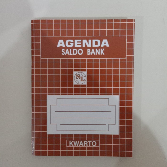 

Buku Agenda Saldo Bank Kwarto Sl