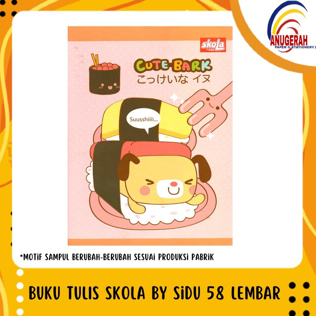 

8.8 Buku Tulis Skola By Sidu 58 Lembar (Pak) Grosir !!