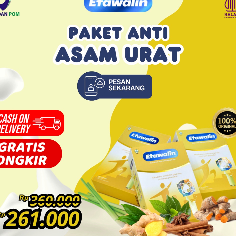 

MNQC6755☘ Paket 3 Box Etawalin - Minum 2X Sehari, Nyeri Sendi dan Tulang Tidak Kambuh Lagi Dengan Susu Etawa Berkhasiat, Susu Memperkuat Kepadatan Tulang, Susu Meningkatkan Daya Tahan Tubuh, Susu Asam Urat, Susu Sendi, Susu Nyeri Sendi, Susu Pegal Lini,