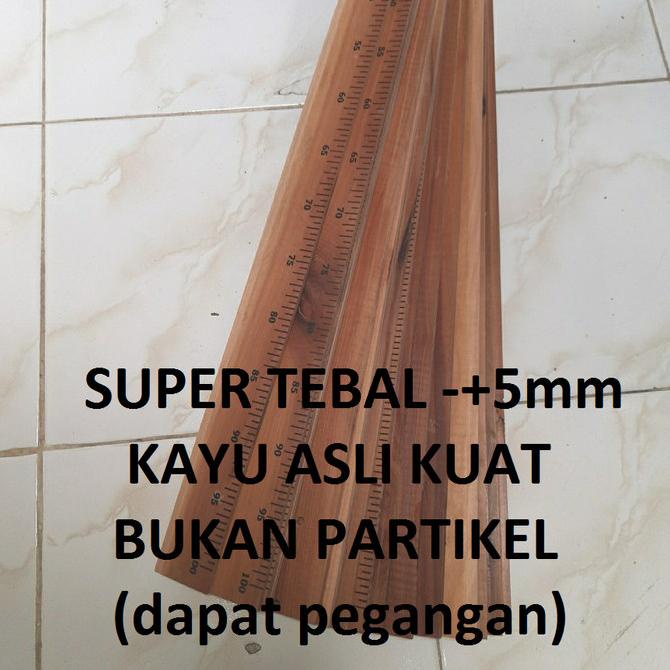

\\\\\] Penggaris Kayu 1 Meter Paket15 Buah