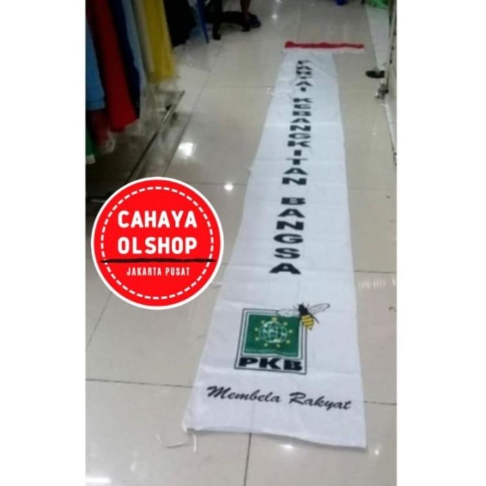 Bendera Umbul Umbul Partai Pkb #Gratisongkir Tantinseller