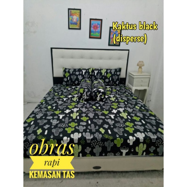 sprei HM kaktus black