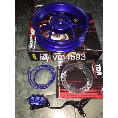 VELG BELAKANG AEROX SET CAKRAM TINGGAL PASANG PNP