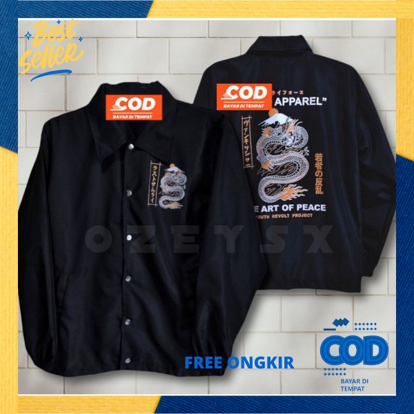 Jecket Bomber Zipper Jsket Pria Premium Cwok Oringinal Casual Haket Windbreaker Parasut Olahraga Jek