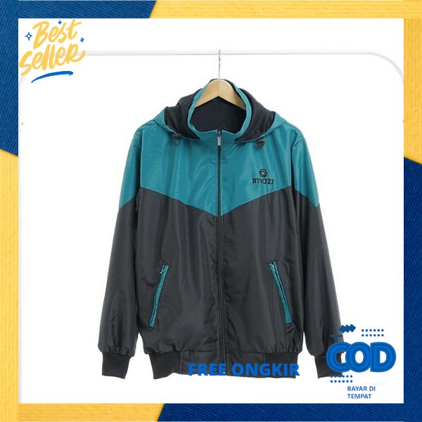 Outerwear Jake Parasot High Quality Remaja Windrunner Pria Terlaris Jaket Cowok Running Sporty Windb