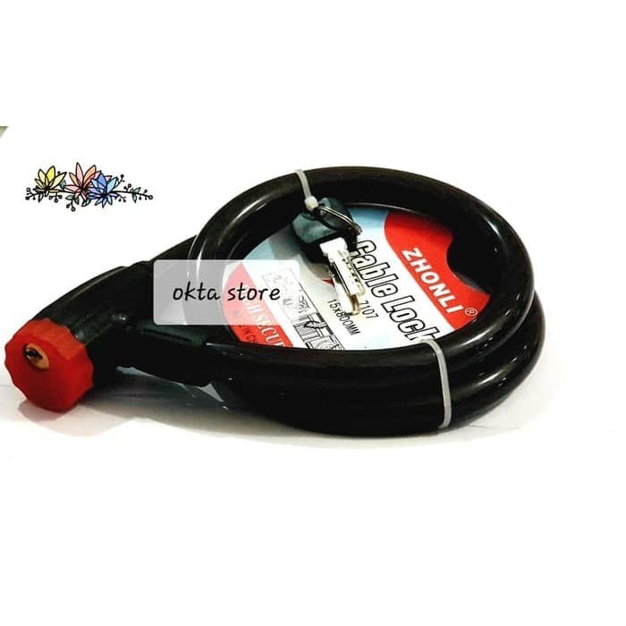 Kunci Sepeda / Gembok Sepeda/Gembok Kunci Rantai Helm Sepeda Motor