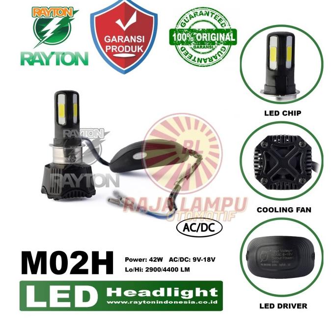 Lampu motor RTD 4 Sisi LED M02H LAMPU RTD Original RTD LED ORI GARANSI