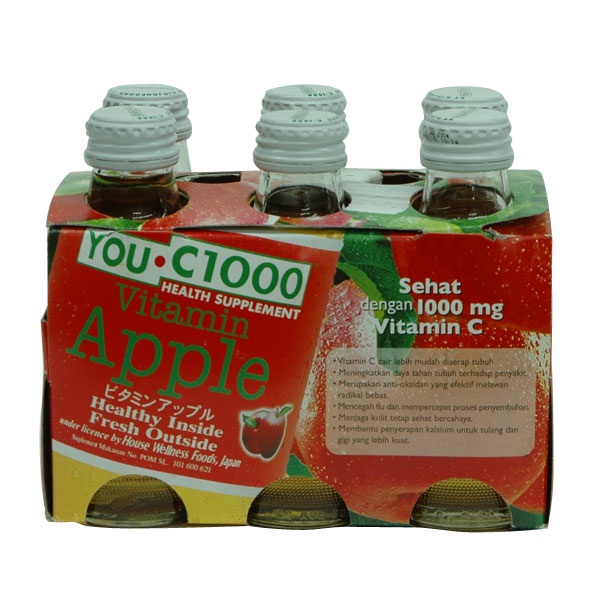 

YOU C 1000 APPLE 140 ML BANDED 6