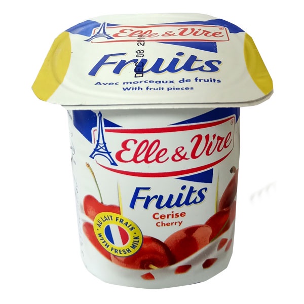 

ELLE & VIRE YOGURT DL CHERRY 125 GR