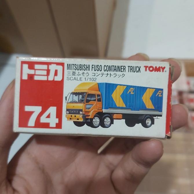 tomica mitsubishi fuso container truck (china)