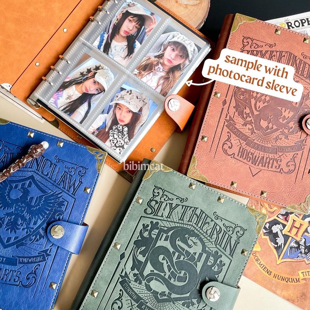 

8.8 [Big Sale] (A5 Size) Binder Journal Set Hogwarts House Version / Agenda Notebook Pc Photocard New !!
