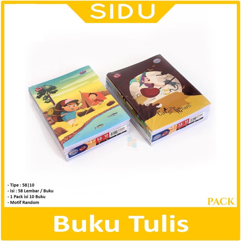 

8.8 [Discount] Sidu - Buku Tulis Garis 58 Lembar - Pack New !!