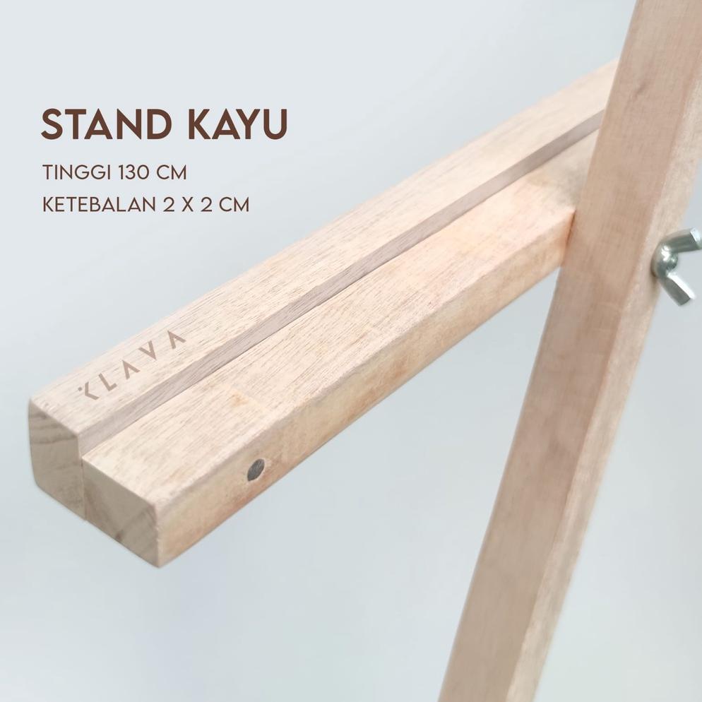 

8.8 [Discount] Standing Kayu / Stand Tripod / Papan Bunga 130 X 60 Cm Paper Flowers Kertas Jasmine New !!