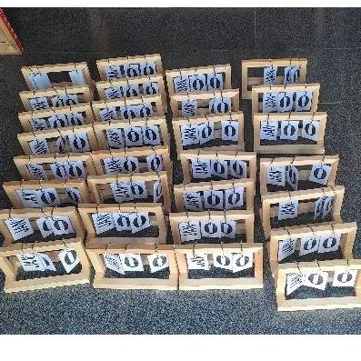 

8.8 [Discount] Kalender Meja Kayu/ Kalender Duduk / Kalender Hias / Kalender Abadi / Kalender Souvenir / Kalender Vintage Ring Kayu New !!