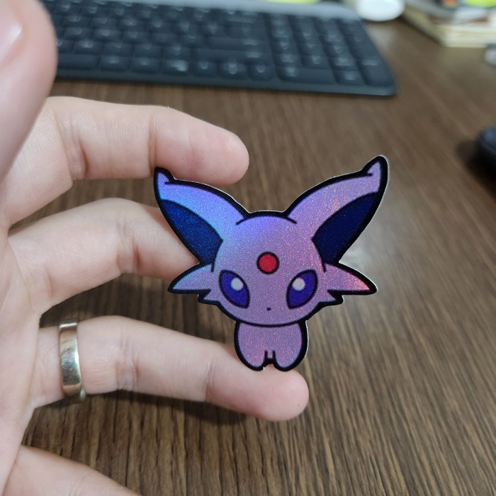 

Sticker Hologram Anime - PSH1893 - Pokemon - Eeveelution - Espeon