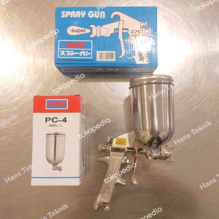 SprayGun Spray Gun Meiji F75 Original 99% Jepang alat nge Cat