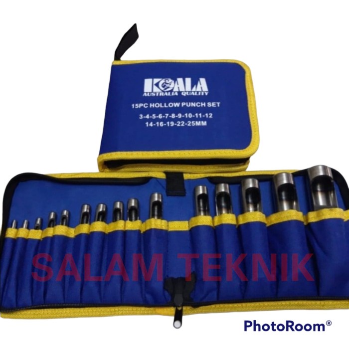 

Terlaris Plong Kulit Set 15Pc (3 - 25Mm)