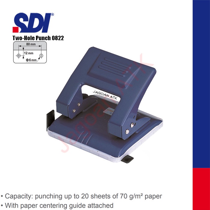 

Terlaris Sdi Hole Puncher / Pembolong Kertas Sdi 0822 40Xl