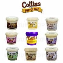 

❉Super Promo⁎➝ PNIGE PROMO!! Collins Dip Glaze 1KG RASA LENGKAP M61 ➜Super Promo