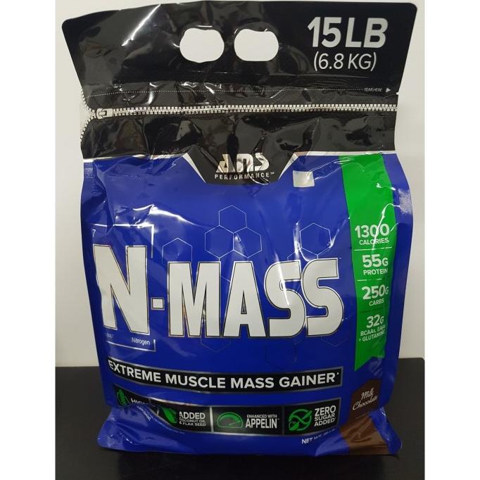 ANS N Mass 15 lbs Gainer NMass N-Mass 15lbs 15lb lb Protein Susu Gym