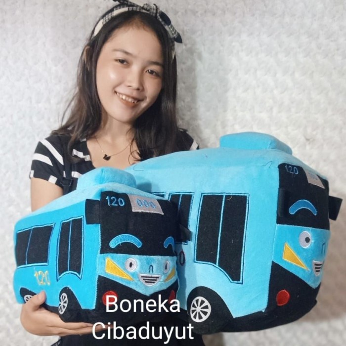 Boneka Tayo Bordir Bagus