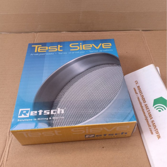 Best Seller Retsch Test Sieve Mesh 18 Size 1000 Micron Ayakan Dia 8X2 Inch