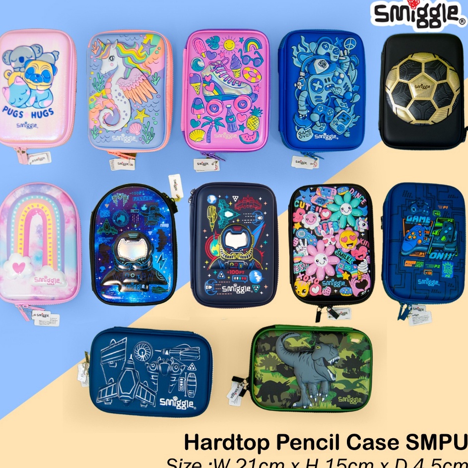 

LMDM7989㊚ SMIGGLE Oh yeah hardtop pencilcase SMPU ☘