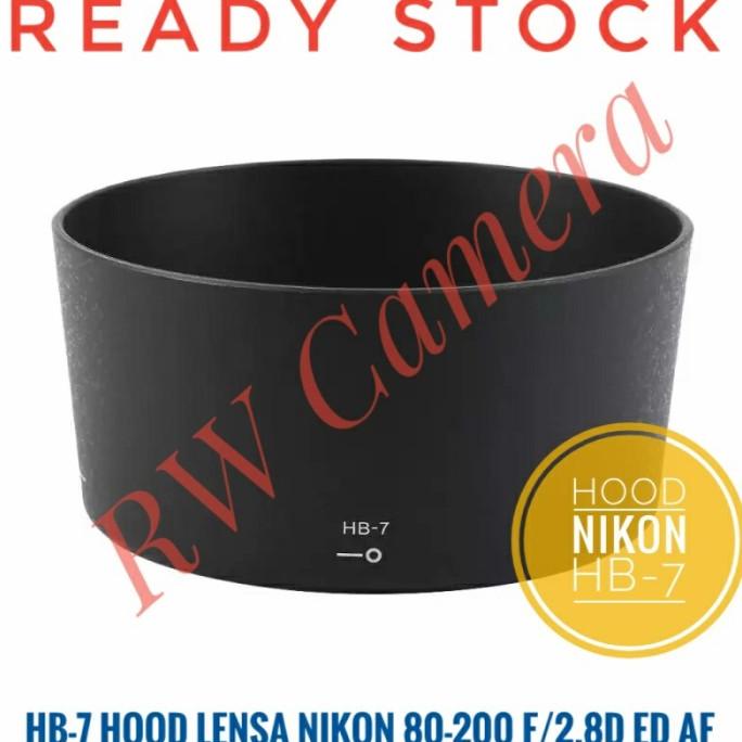 Hood Hb-7 Hb7 Lensa Nikon Af 80-200Mm 80-200 F2.8 F 2.8 Ed