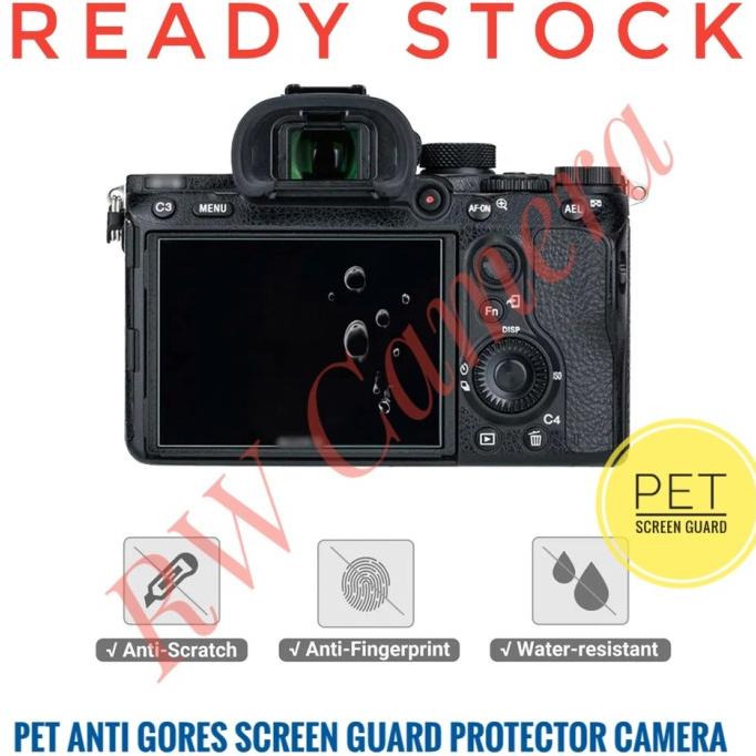 Pet Screen Guard Sony A7Ii A7C Anti Gores Layar Lcd Pelindung