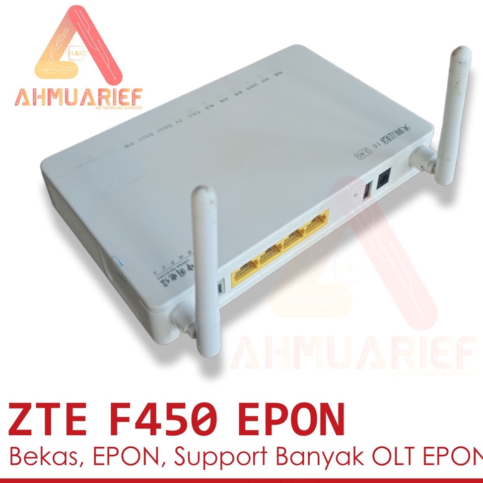 Ready.. ONT EPON ONU ZTE ZXHN F450 ACCESS POINT WIRELESS WIFI BUKAN F660 F460 F609 GPON ATAU XPON GD
