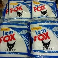 

KKTY1256㊜ Lem FOX PUTIH/ Lem Slime/ Kertas/ Kayu/ PVaC 350gram ㊍