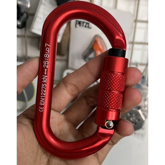 Terlaris Carabiner Screw Oval Autolock Ntr