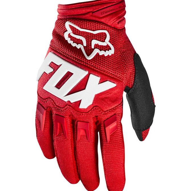 Fox Dirtpaw Red Glove Sarung Tangan MTB Cross Enduro Offroad Original
