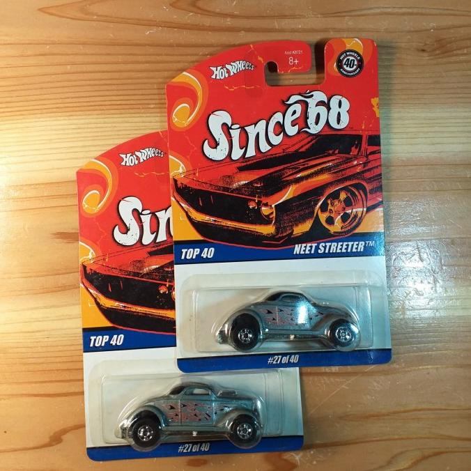 hot wheels since 68 top 40 neet streeter