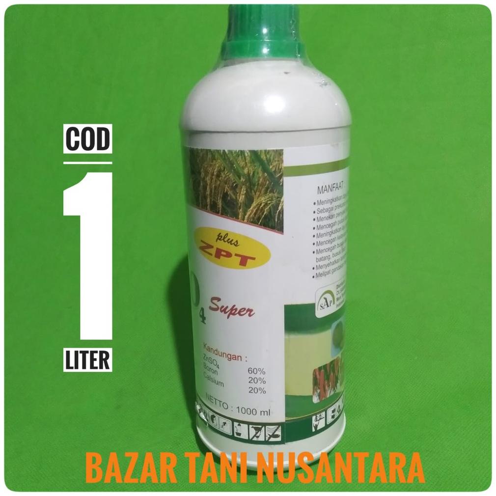 Berkualitas Znso4 ZN 1 liter  Pupuk plus zpt boron kalsium  zet en  UNTUK TANAH ASEM ASEMEN Tanaman 