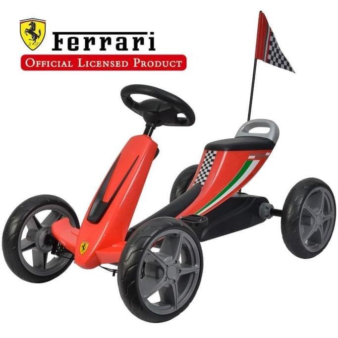 MAINAN ANAK PLIKO RIDE ON CAR FERRARI GOKART PK-820