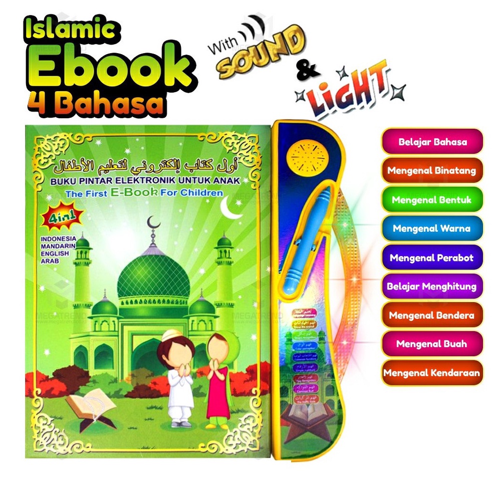 PALING DICARI EBOOK Ipad Playpad Apple Quran Mainan Anak Buku Pintar Belajar Membaca Quran Muslim Is