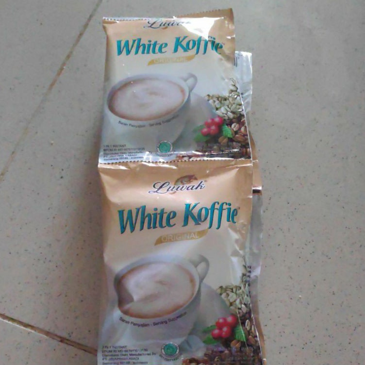 

5.5 COD LUWAK WHITE COFFEE RENCENG ISI 10 PCS 20 GR