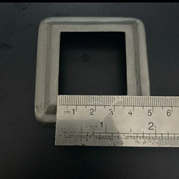 Tapak Besi Holo Ring kotak Besi aksesoris besi 3x3 35x35 4x4 4x6