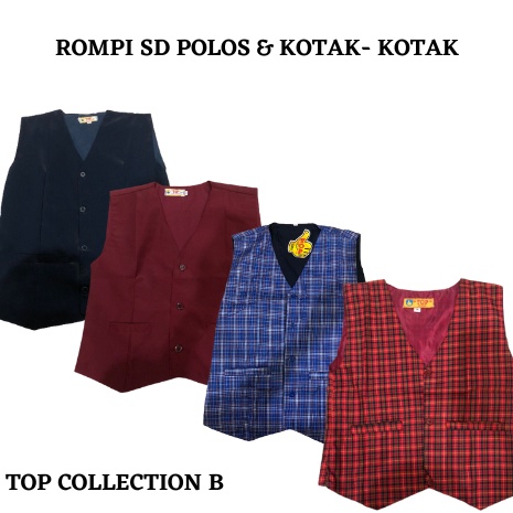Hot Item ROMPI SEKOLAH SD, SMP, POLOS & KOTAK-KOTAK
