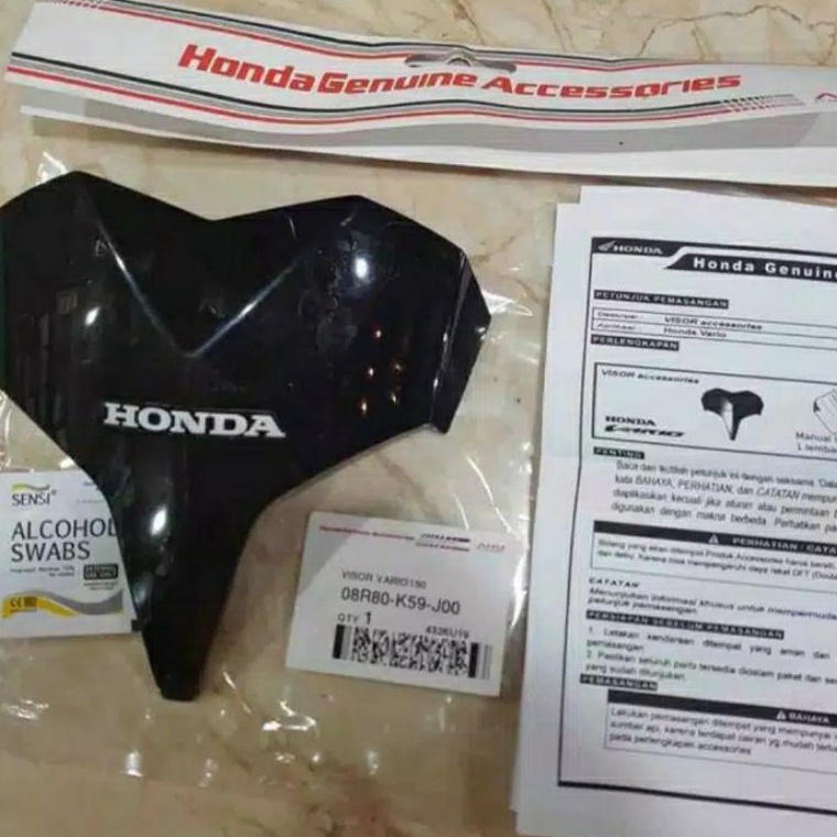 Special Price.. original honda VISOR vario 125 vario 150 tahun 2018 2019 2020