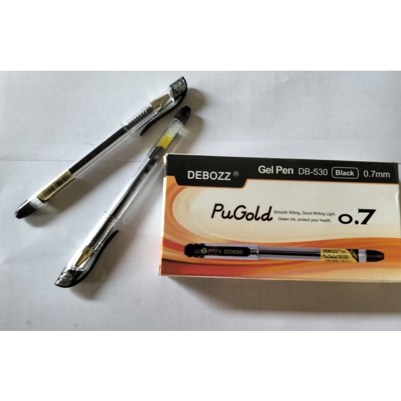 

Pulpen Ballpoint Pena Debozz DB-530 PuGold Gell Pen