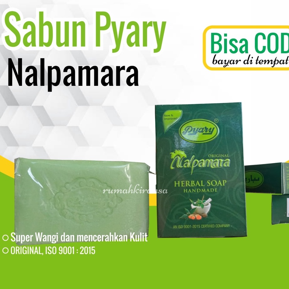 Grosir RFMEO SABUN PYARY NALPAMARA ORIGINAL 100%  AMPUH MEMUTIHKAN Y80 ➝Harga Termurah