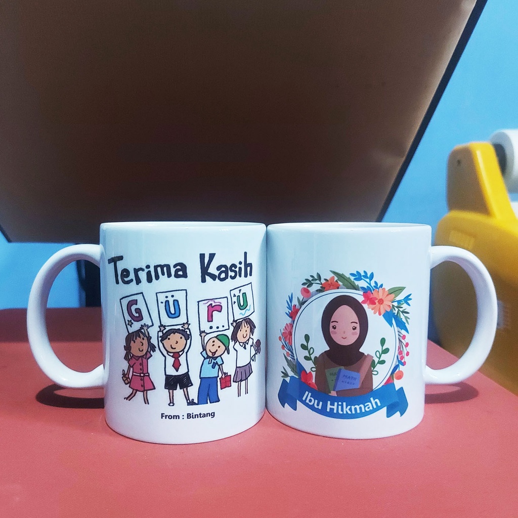 MUG FOTO SOUVENIR PERPISAHAN WISUDA SEKOLAH