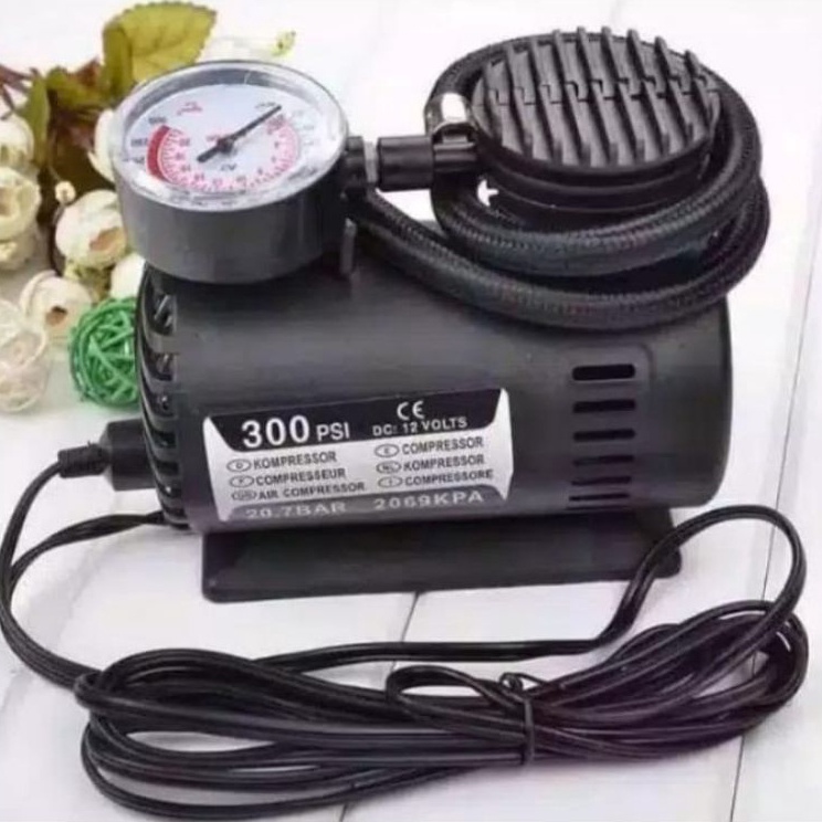 OM GRATIS 50%MINI AIR COMPRESSOR KENMASTER  PORTABLE LISTRIK COD ✧ ➳