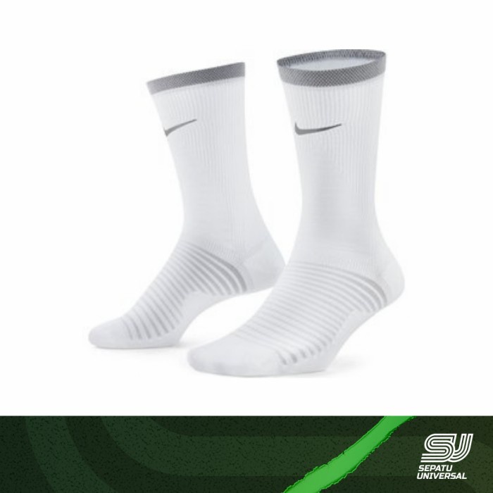 Terlaris Nike Spark Lightweight Crew Running Socks White