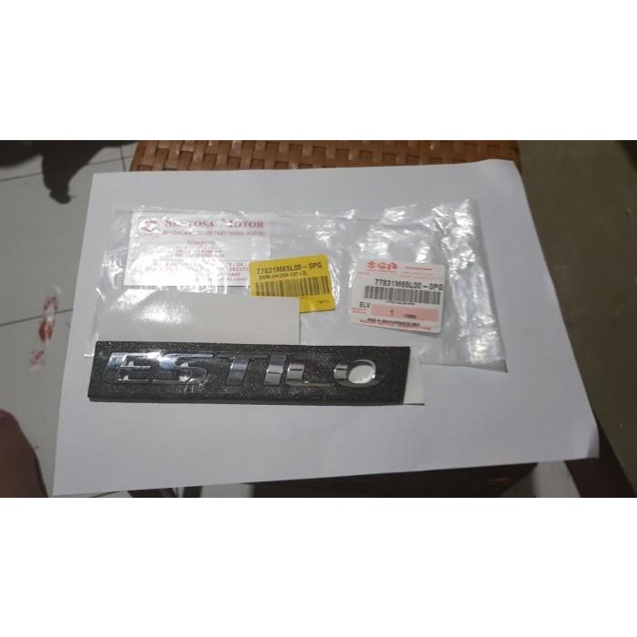 Emblem Suzuki Karimun Estilo Asli Sgp