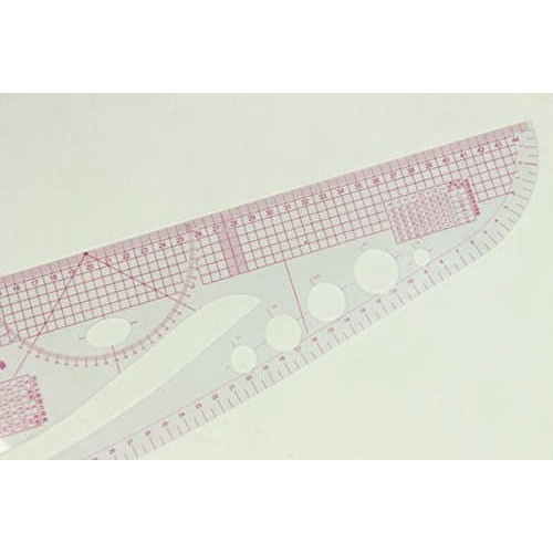 

Ggaris Pola Jahit Transparan Multifungsi 45 Cm